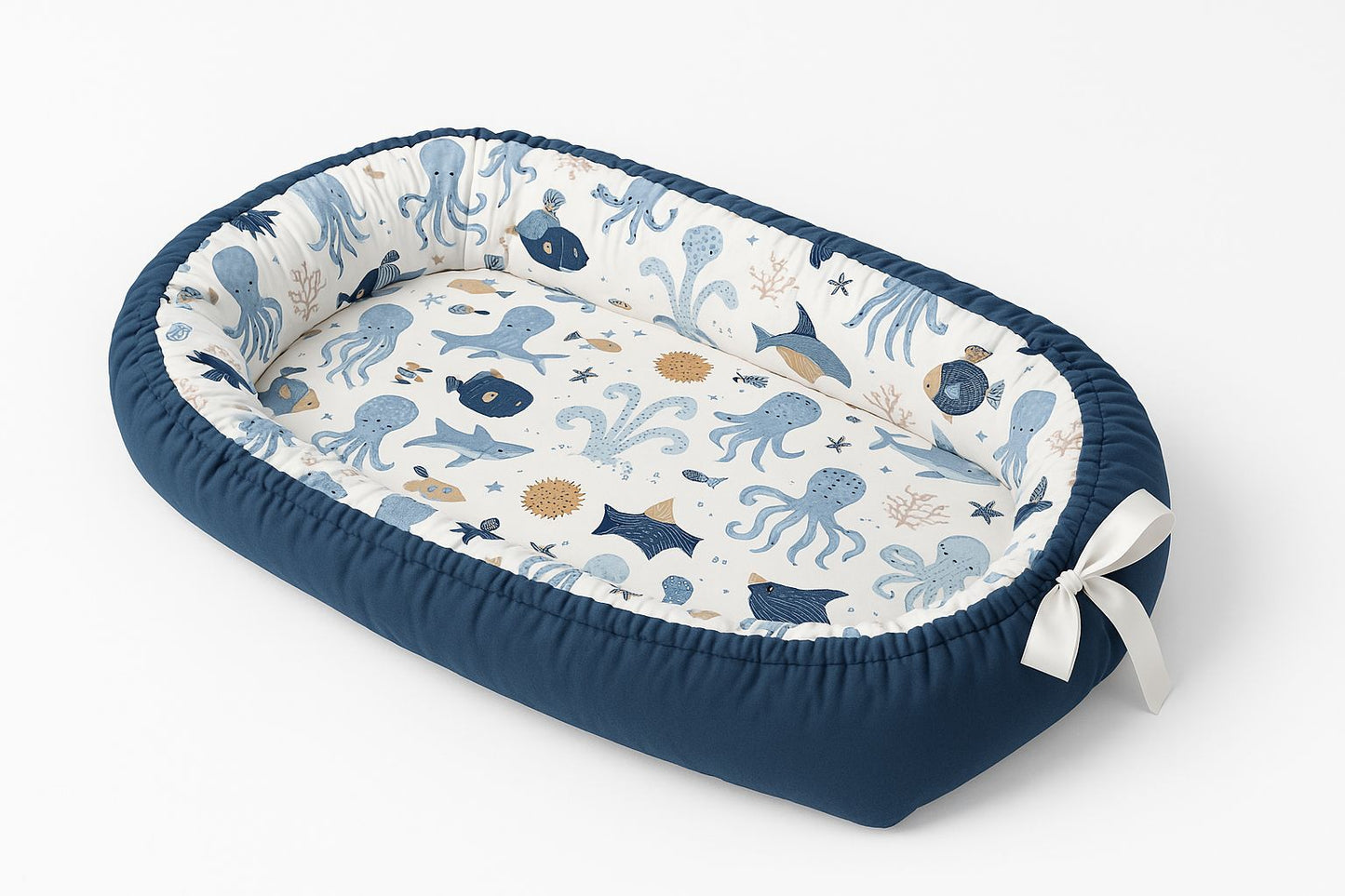 Wave Cradle Baby Lounger - Gentle, Supportive, and Designed for Blissful Sleep cover