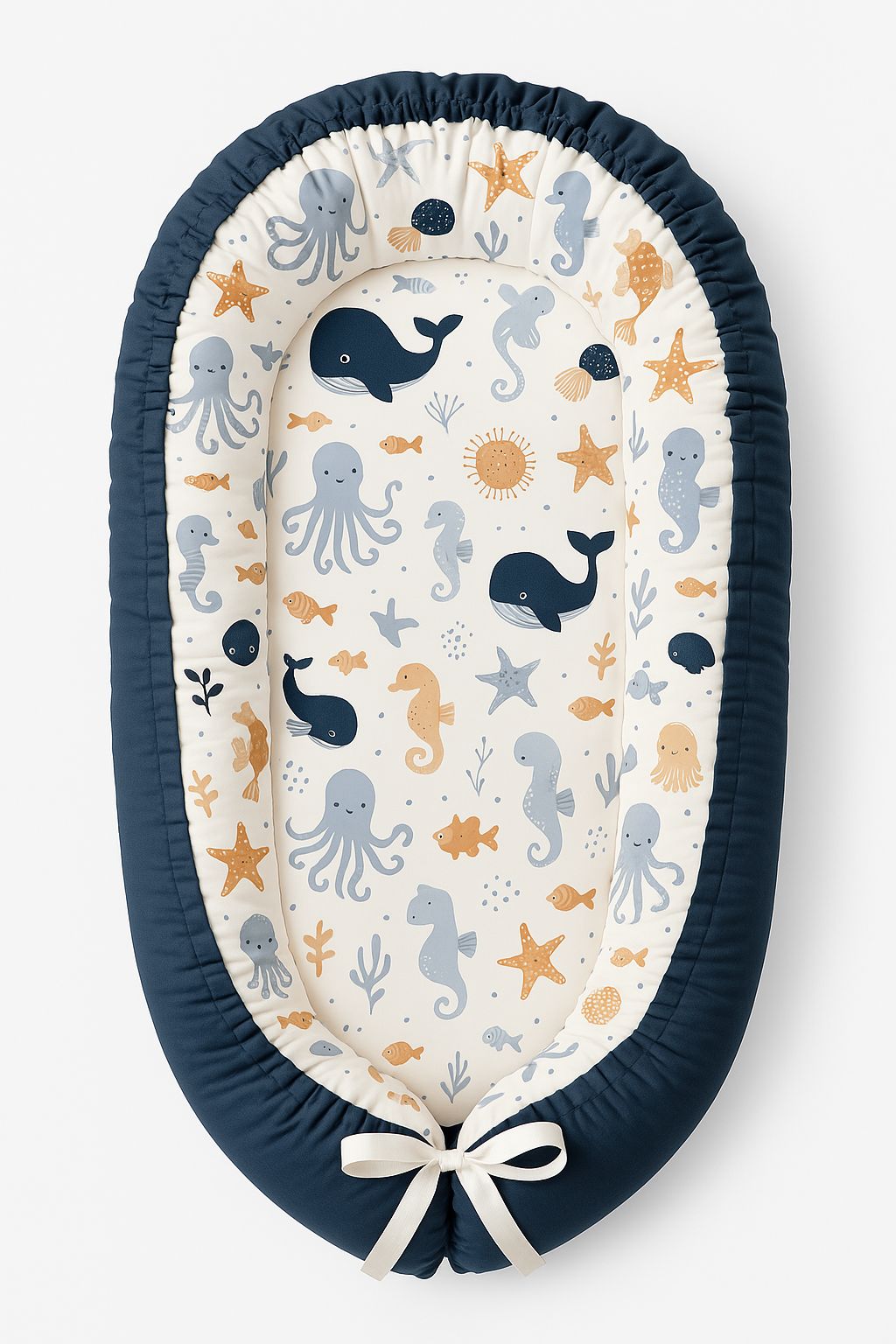 Wave Cradle Baby Lounger - Gentle, Supportive, and Designed for Blissful Sleep cover